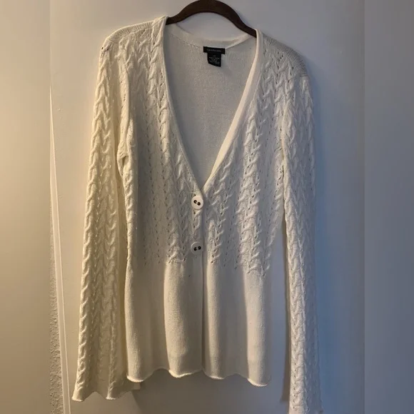 Calvin Klein button cardigan - Picture 4 of 5